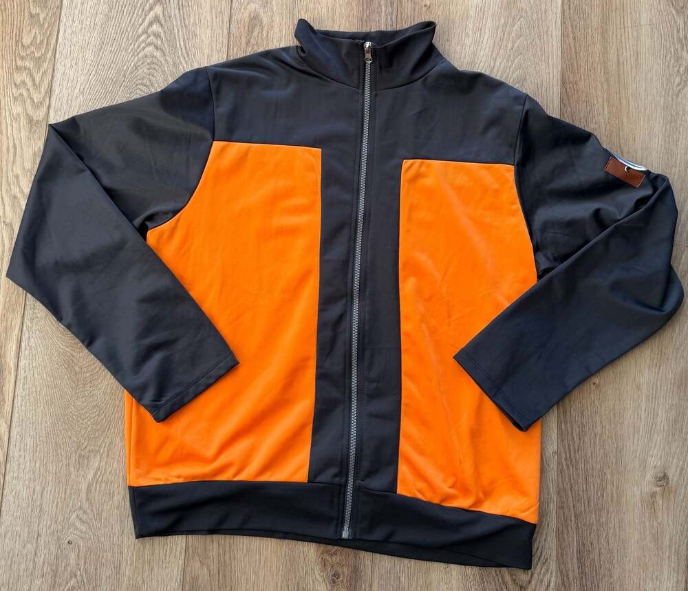 Naruto Shippuden Uzumaki Naruto Character Cosplay Zip-Up Jacket